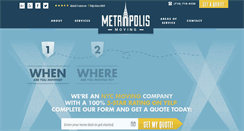 Desktop Screenshot of metropolismoving.com